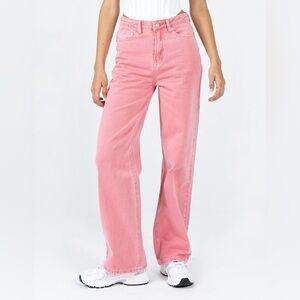 Regina Mom Denim Jean Pink